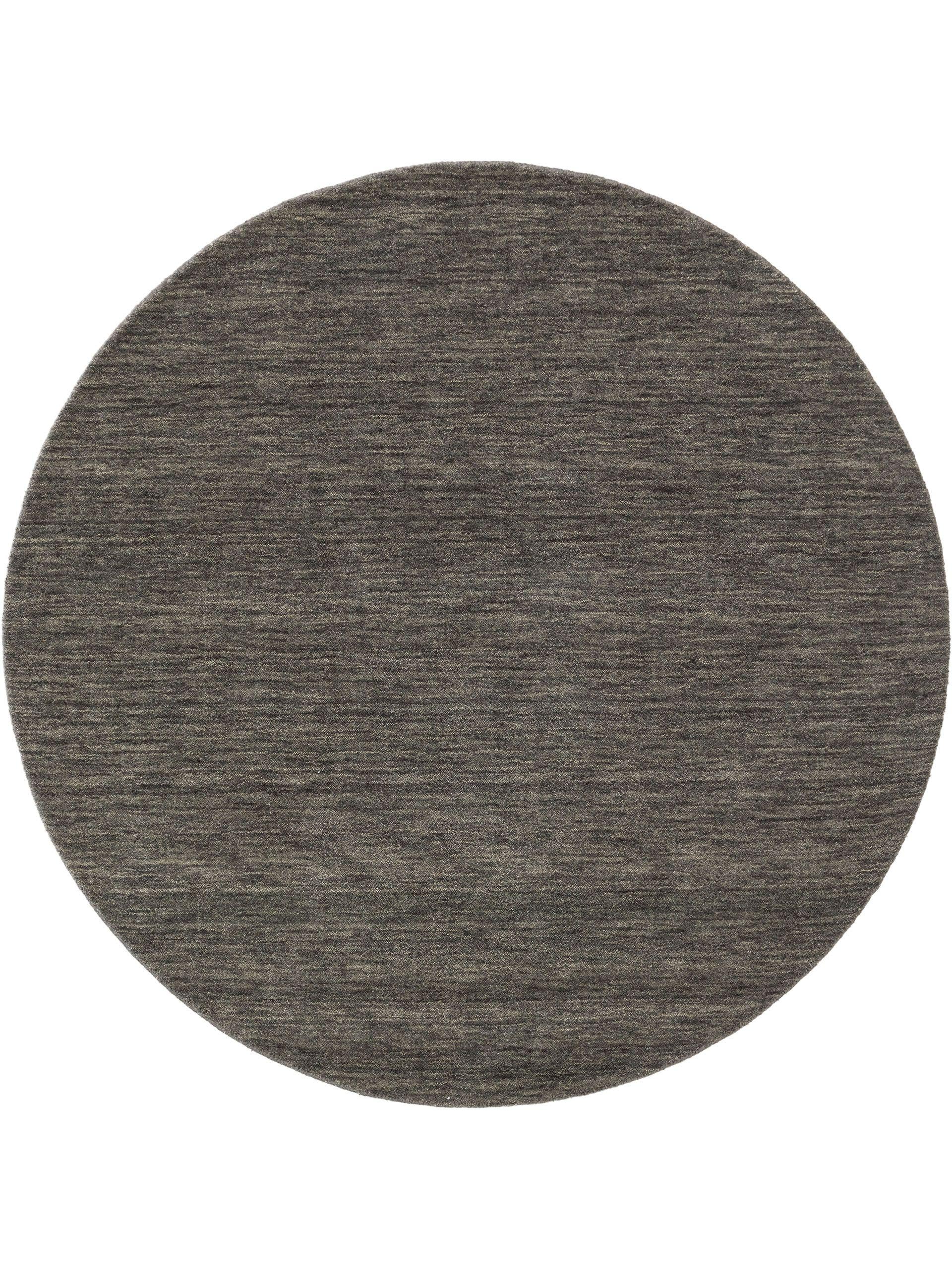 Tapis gabbeh rond gris D 120
