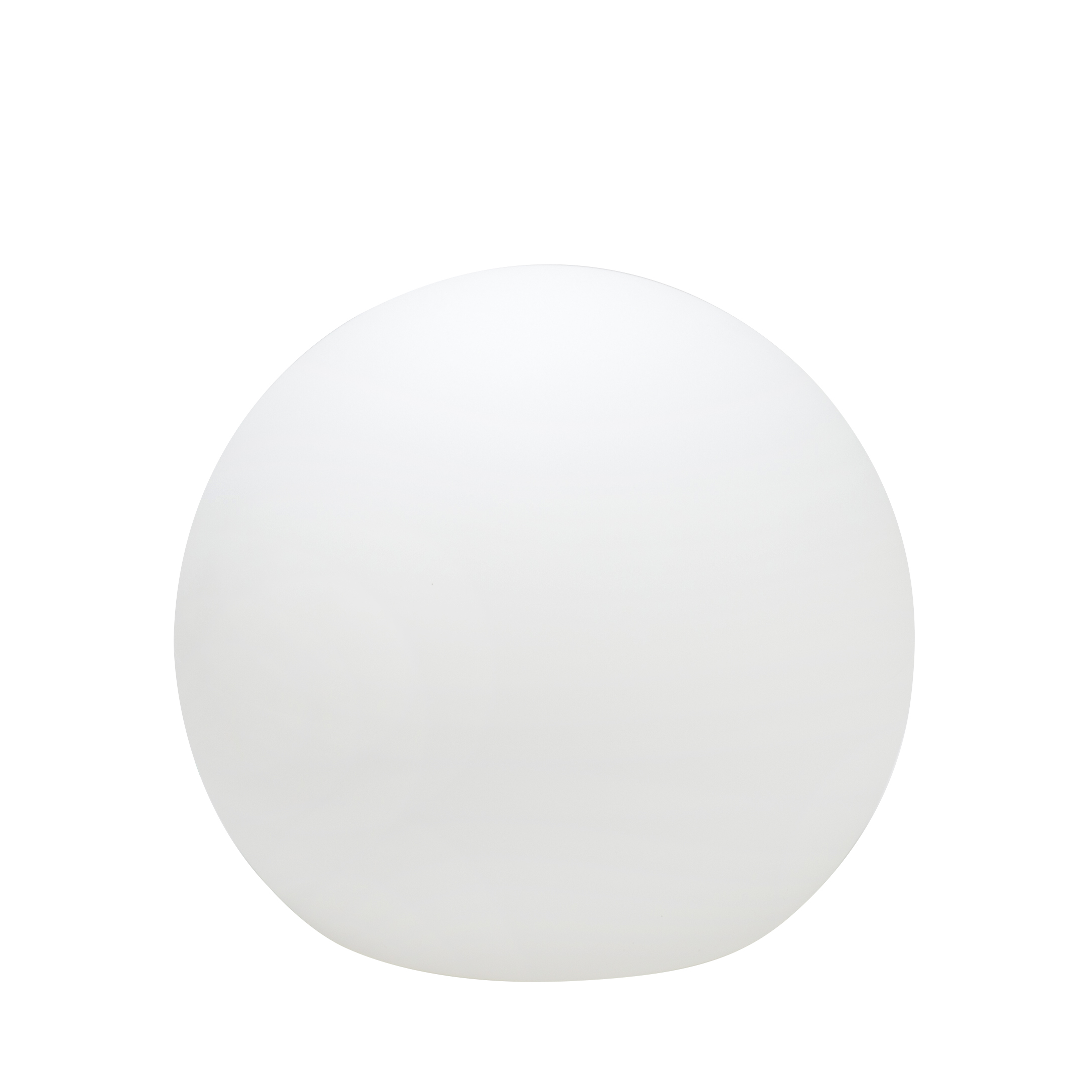 Boule lumineuse en pvc blanc (photo) Boule lumineuse en pvc blanc
