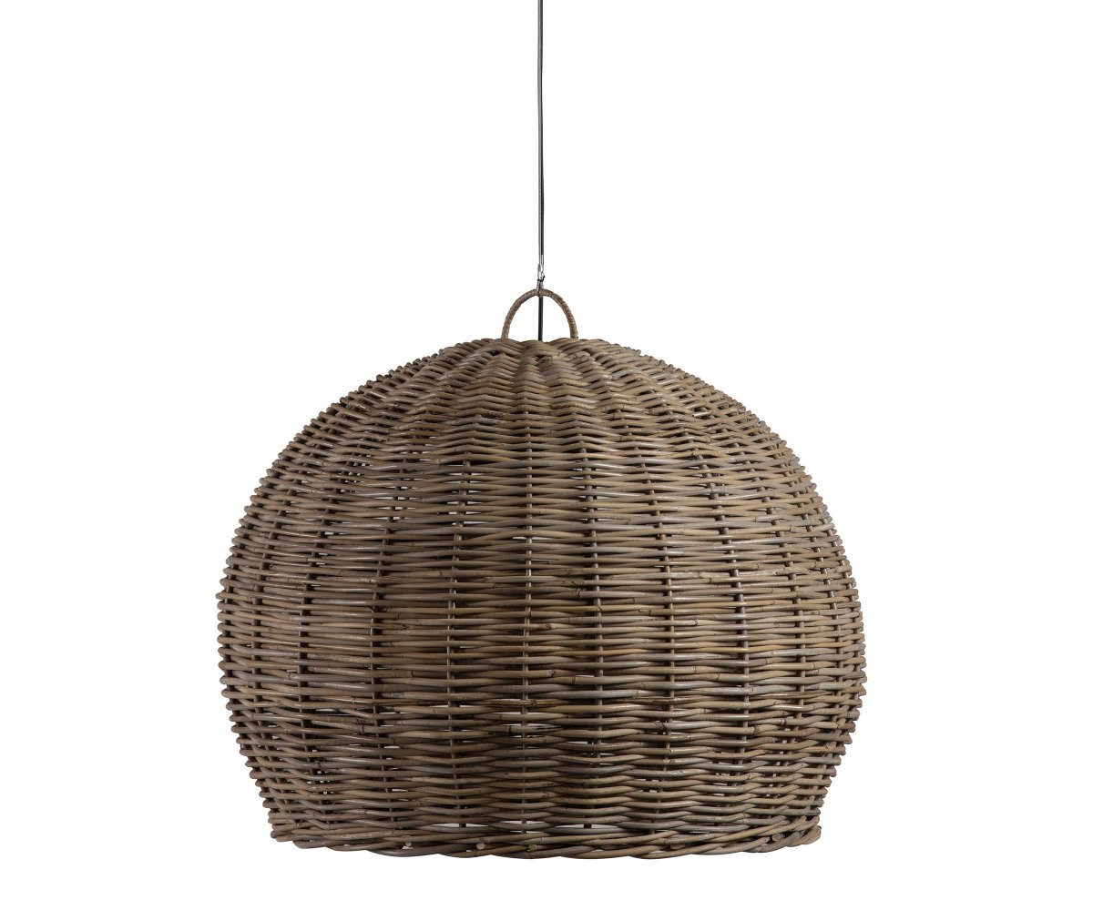 Suspension boule en rotin 80x80cm Suspension boule en rotin 80x80cm