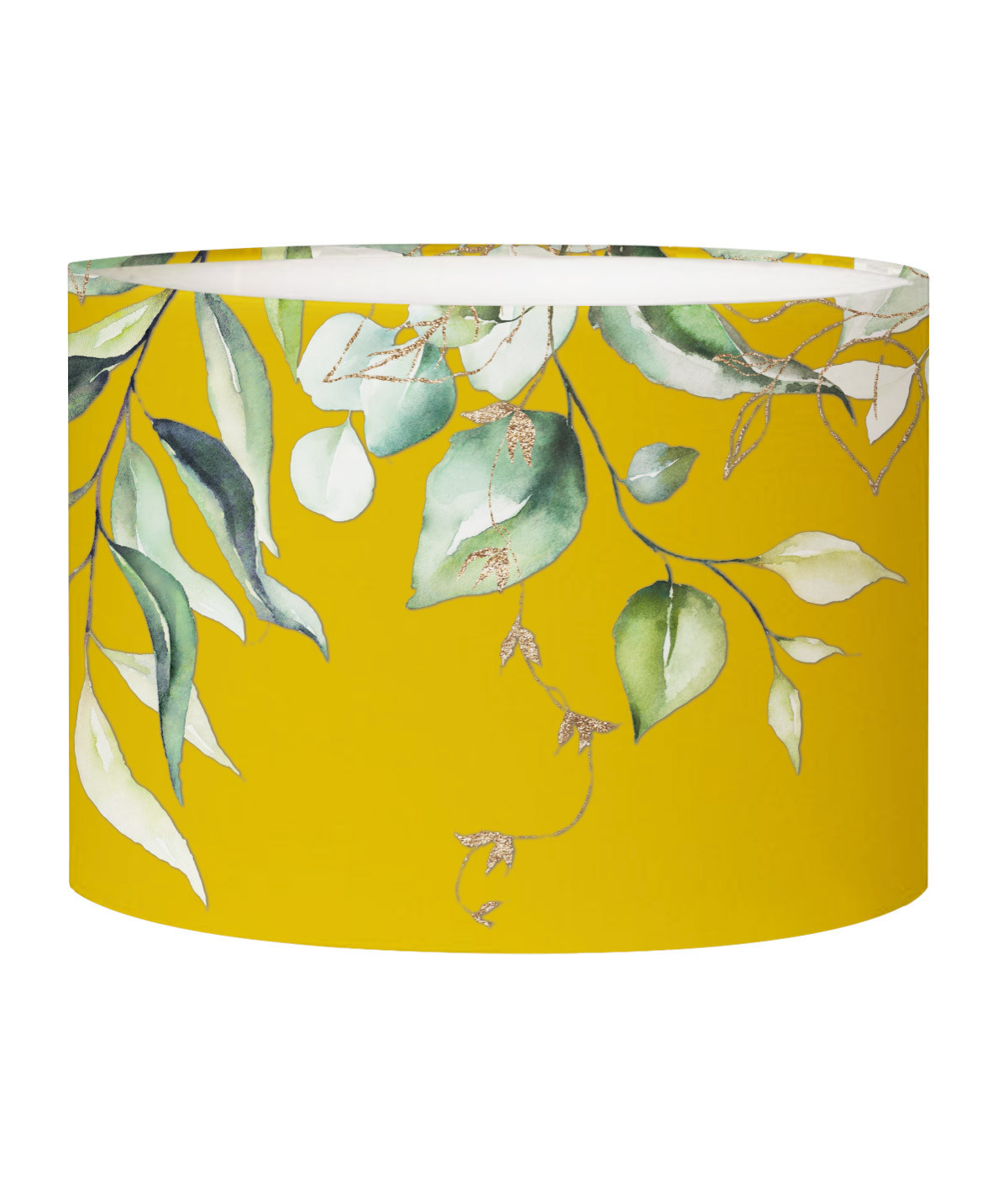 Abat-jour chevet Branche Jaune Moutarde D 25 x H 20 Abat-jour chevet Branche Jaune Moutarde D 25 x H 20