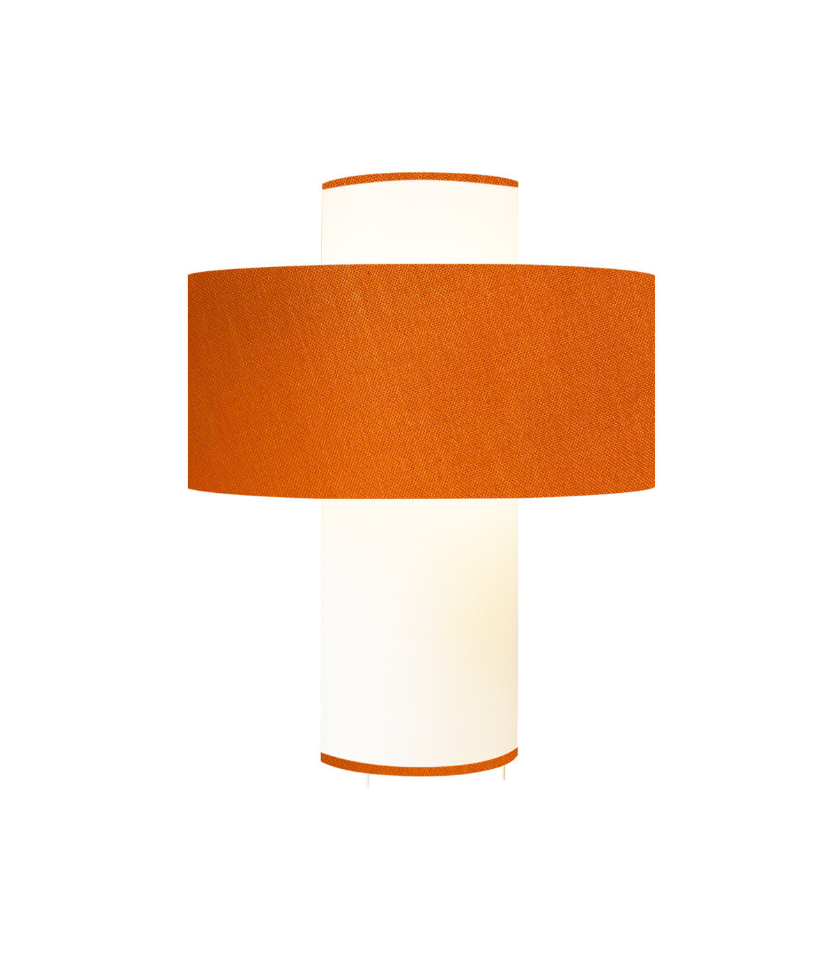 Lampe orange D 35 cm
