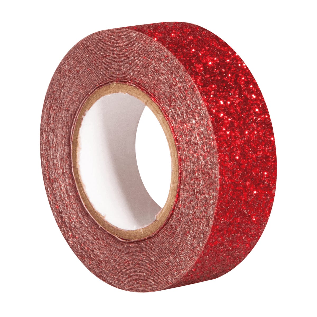 Glitter tape rouge 5mx1,5cm