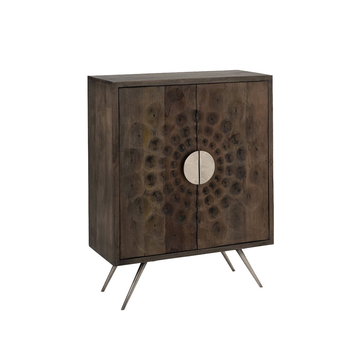 Buffet 2 portes style ethnique en bois