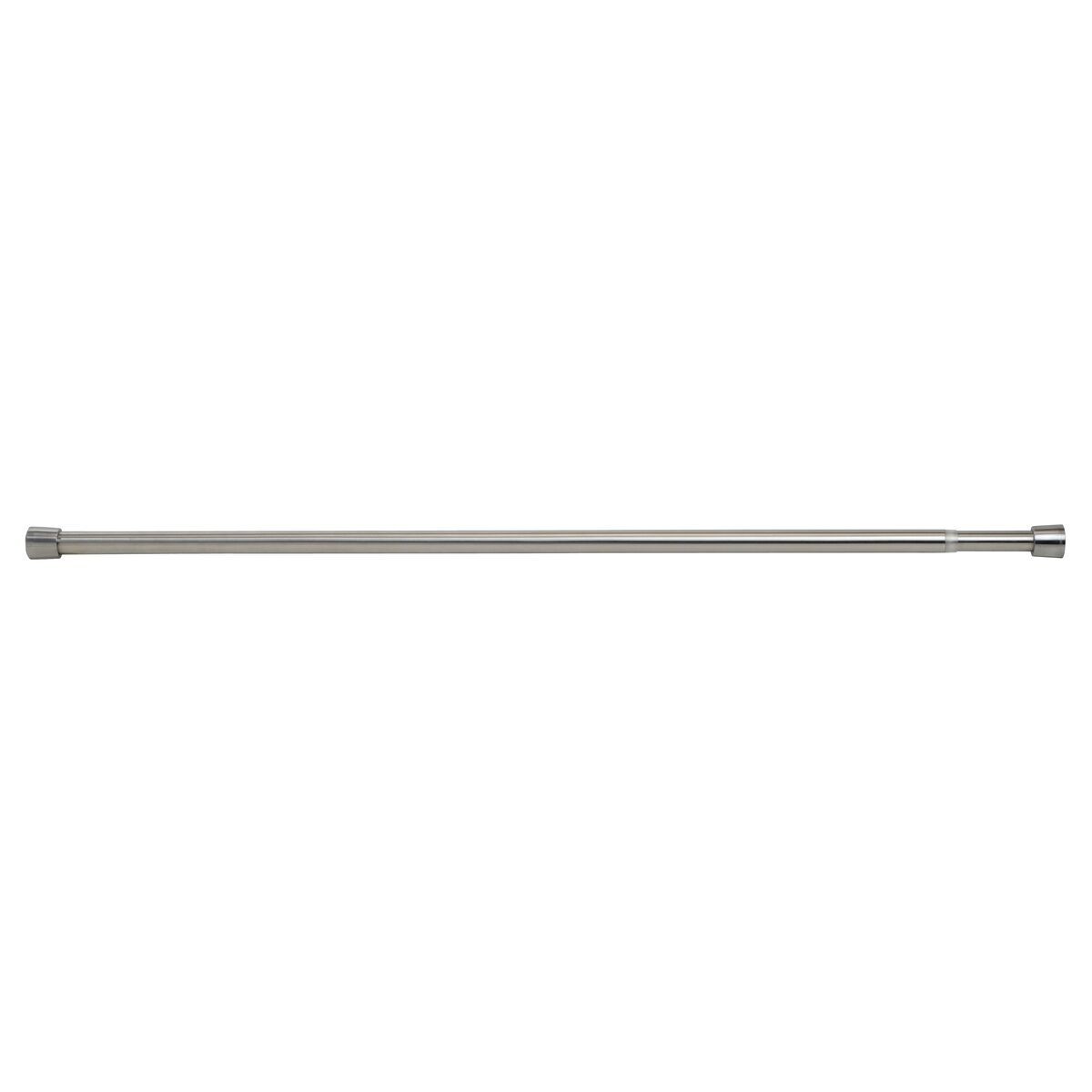 Barre pour rideau de douche extensible couleur argent 127 - 221 cm Barre pour rideau de douche extensible couleur argent 127 - 221 cm