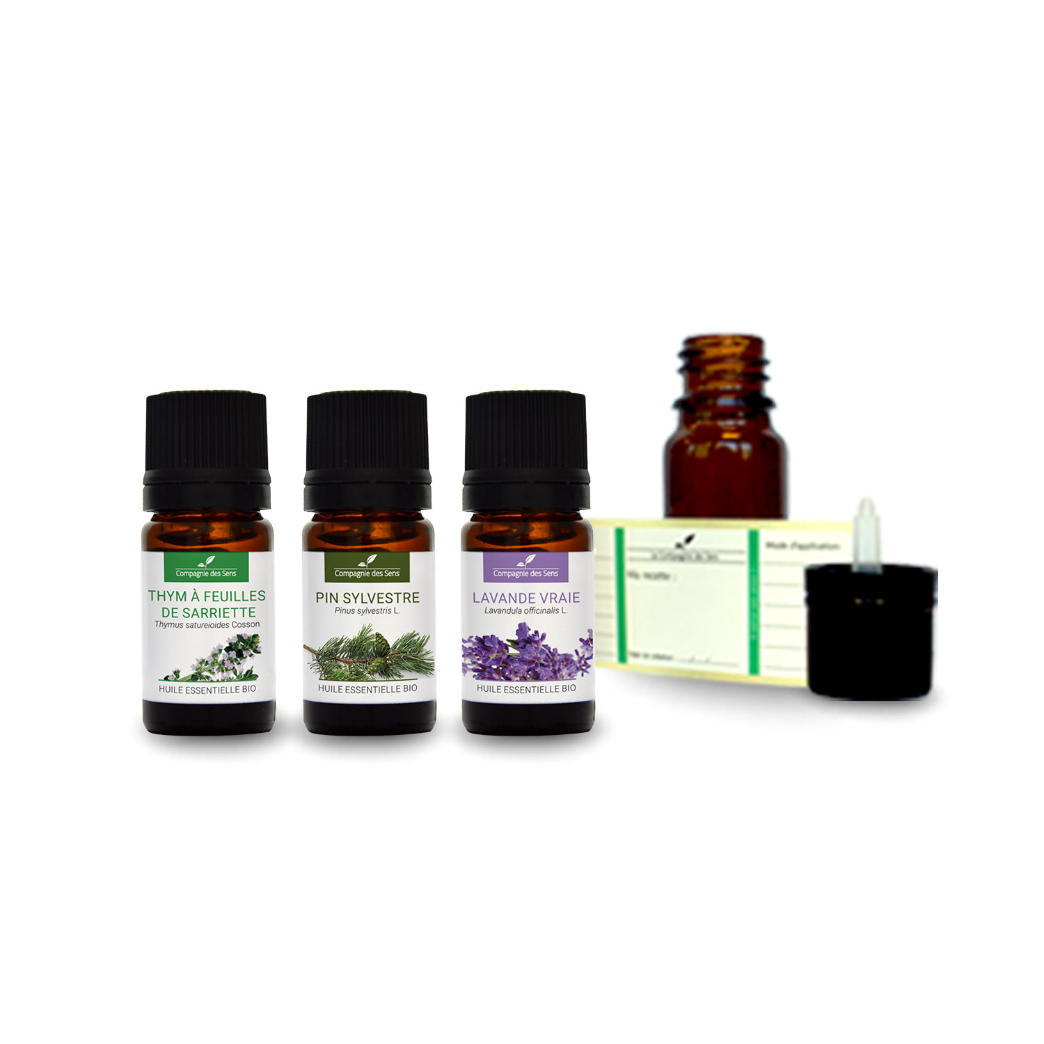 Pack d'huiles essentielles ambiance Provence bio
