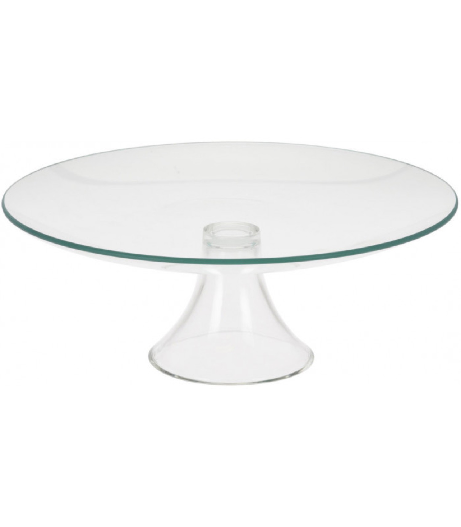 Présentoir à gâteau / tarte sur pied rond en verre D31cm Présentoir à gâteau / tarte sur pied rond en verre D31cm
