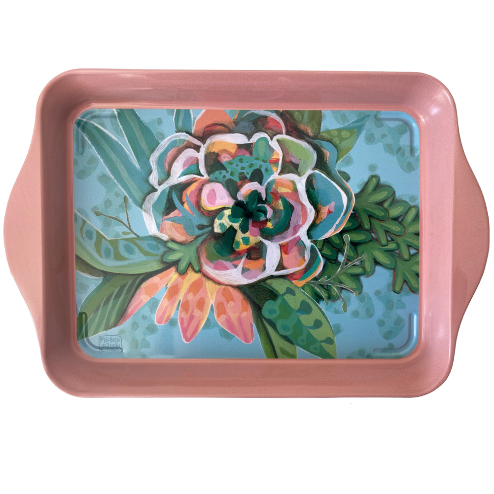 Petit plateau blooms 21x14cm Petit plateau blooms 21x14cm