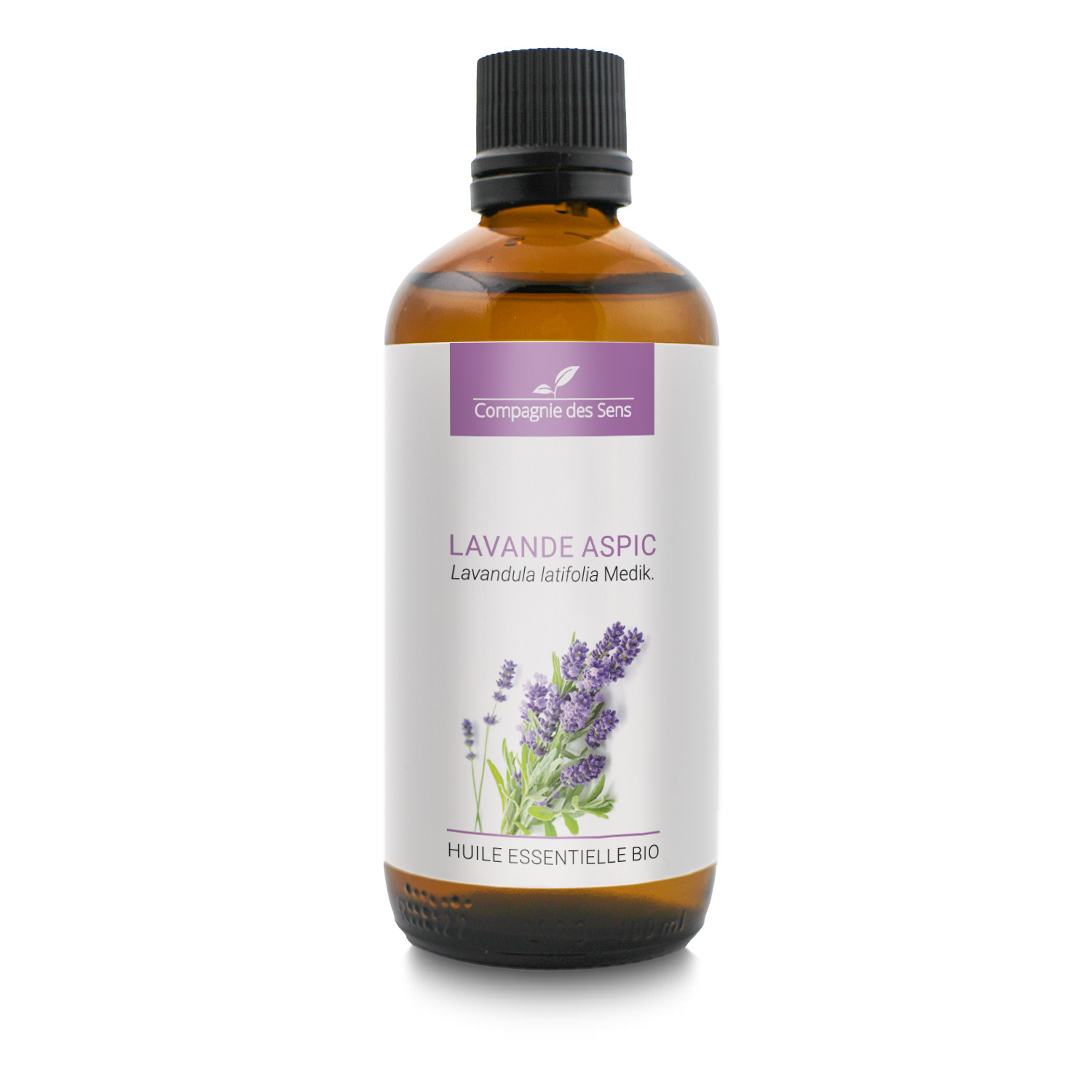 LAVANDE ASPIC - Huile essentielle bio 100ml LAVANDE ASPIC - Huile essentielle bio 100ml