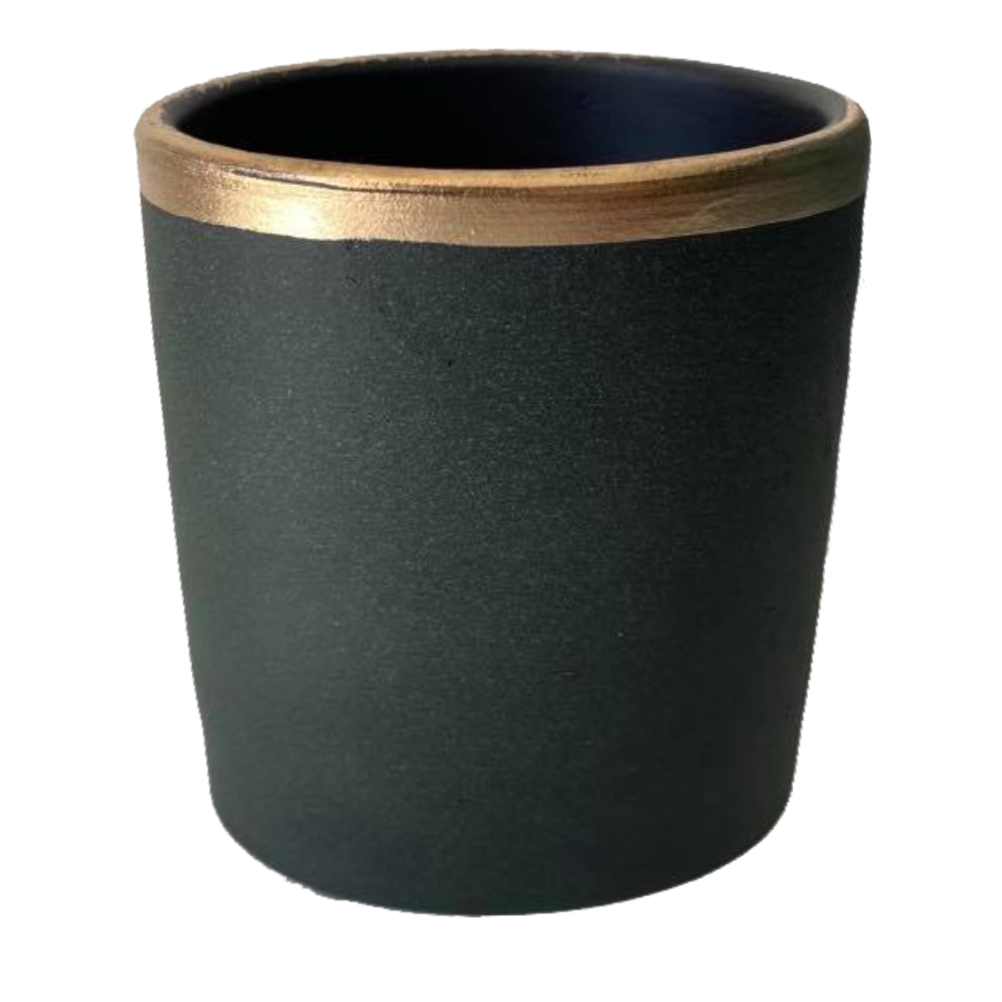 Cache pot en céramique H14cm (photo) Cache pot en céramique H14cm
