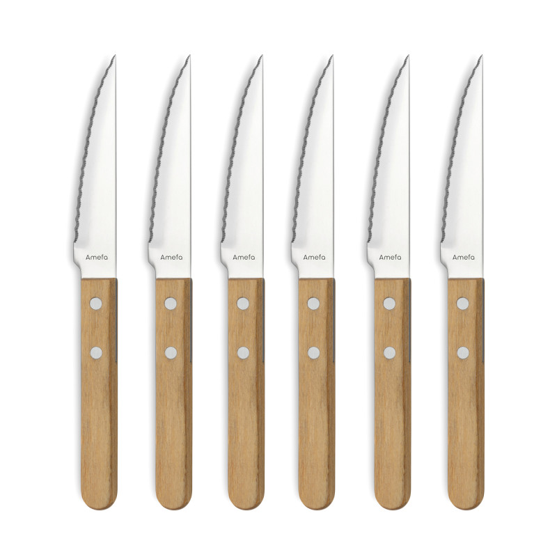 6 couteaux steak 6 couteaux steak