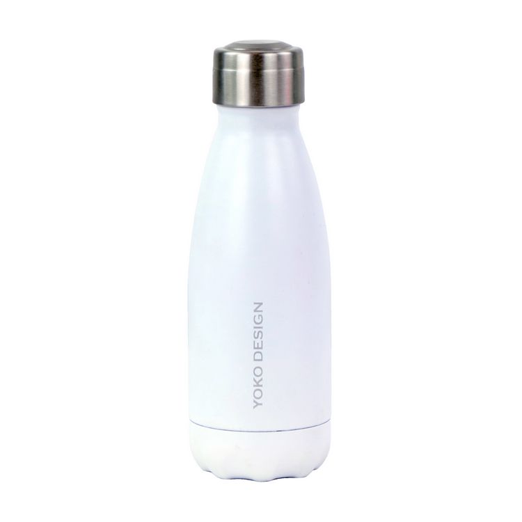 Bouteille isotherme 260 ml blanc mat Bouteille isotherme 260 ml blanc mat
