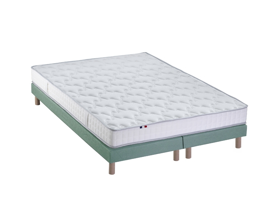Ensemble matelas 100% latex5 zones sommier vert 180x200 Ensemble matelas 100% latex5 zones sommier vert 180x200