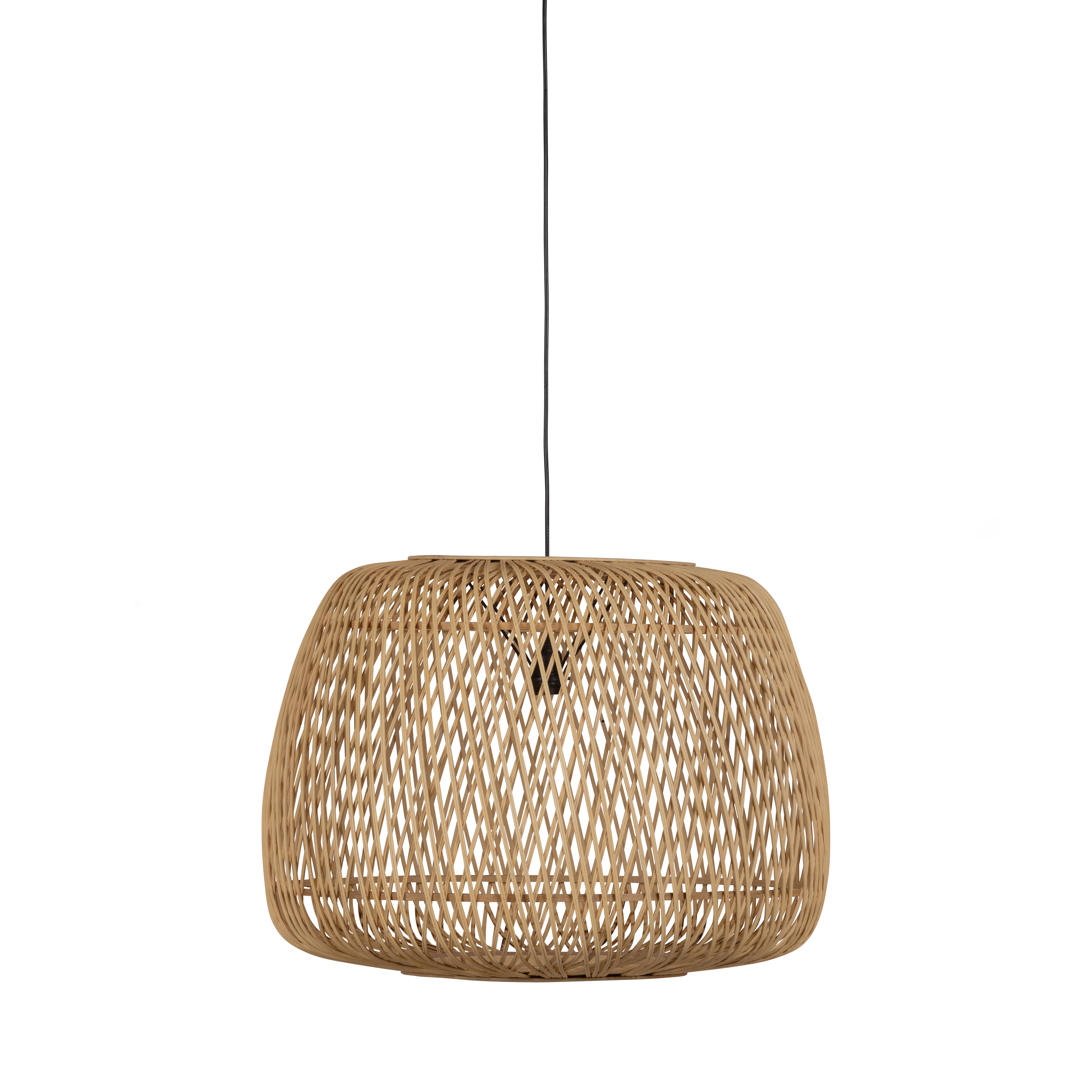 Lampe suspension bambou naturelles