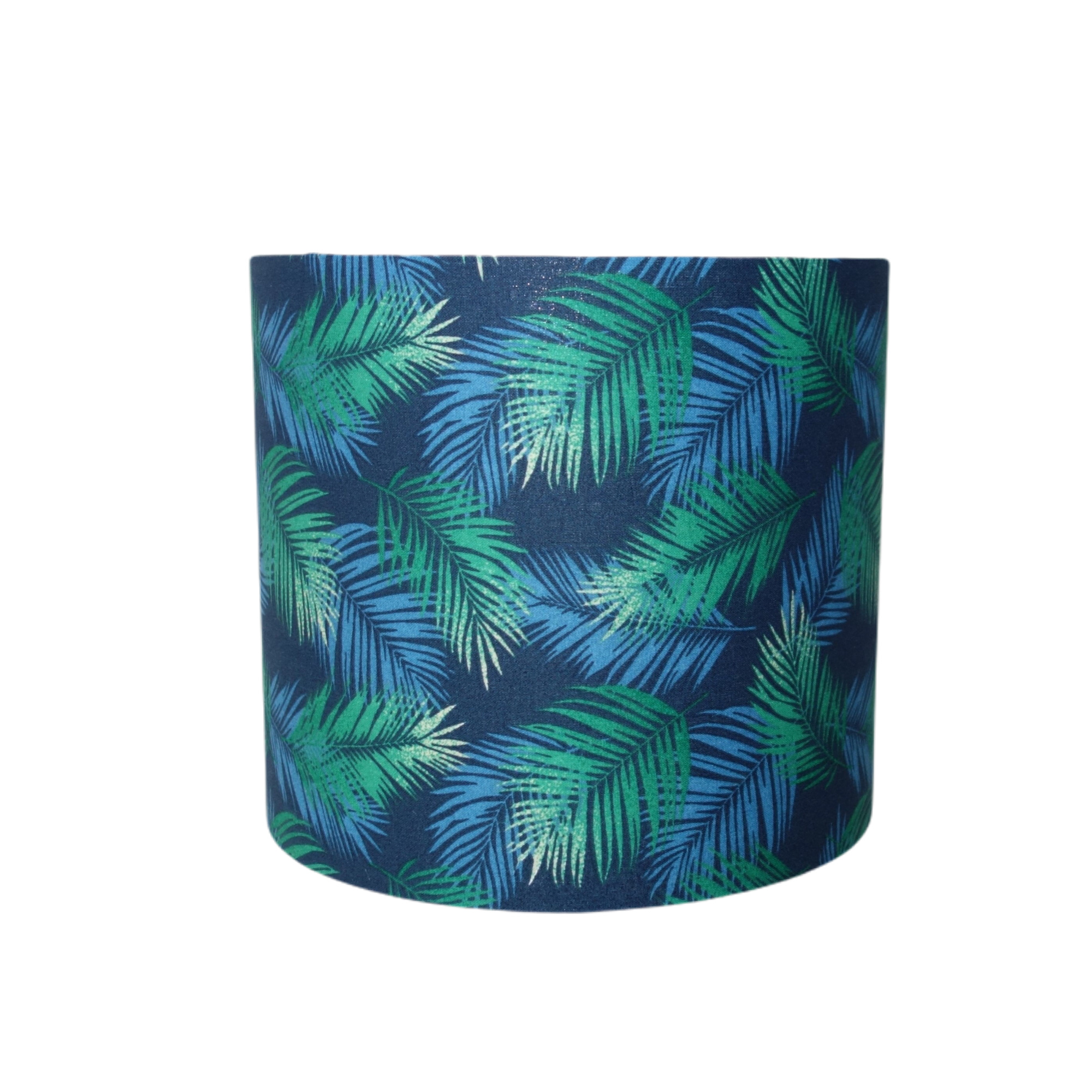 Suspension palme bleu et vert diamètre 30 cm