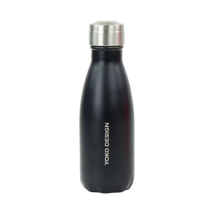Bouteille isotherme 260 ml noir mat Bouteille isotherme 260 ml noir mat