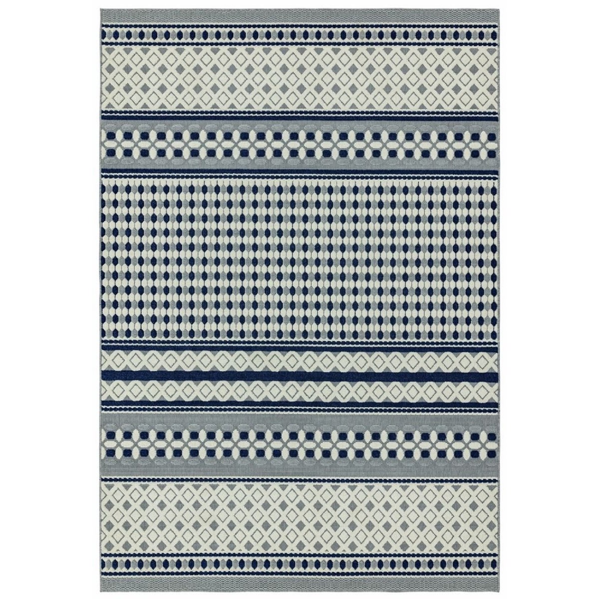 Tapis intérieur extérieur en Polypropylène Bleu 160x230 cm Tapis intérieur extérieur en Polypropylène Bleu 160x230 cm