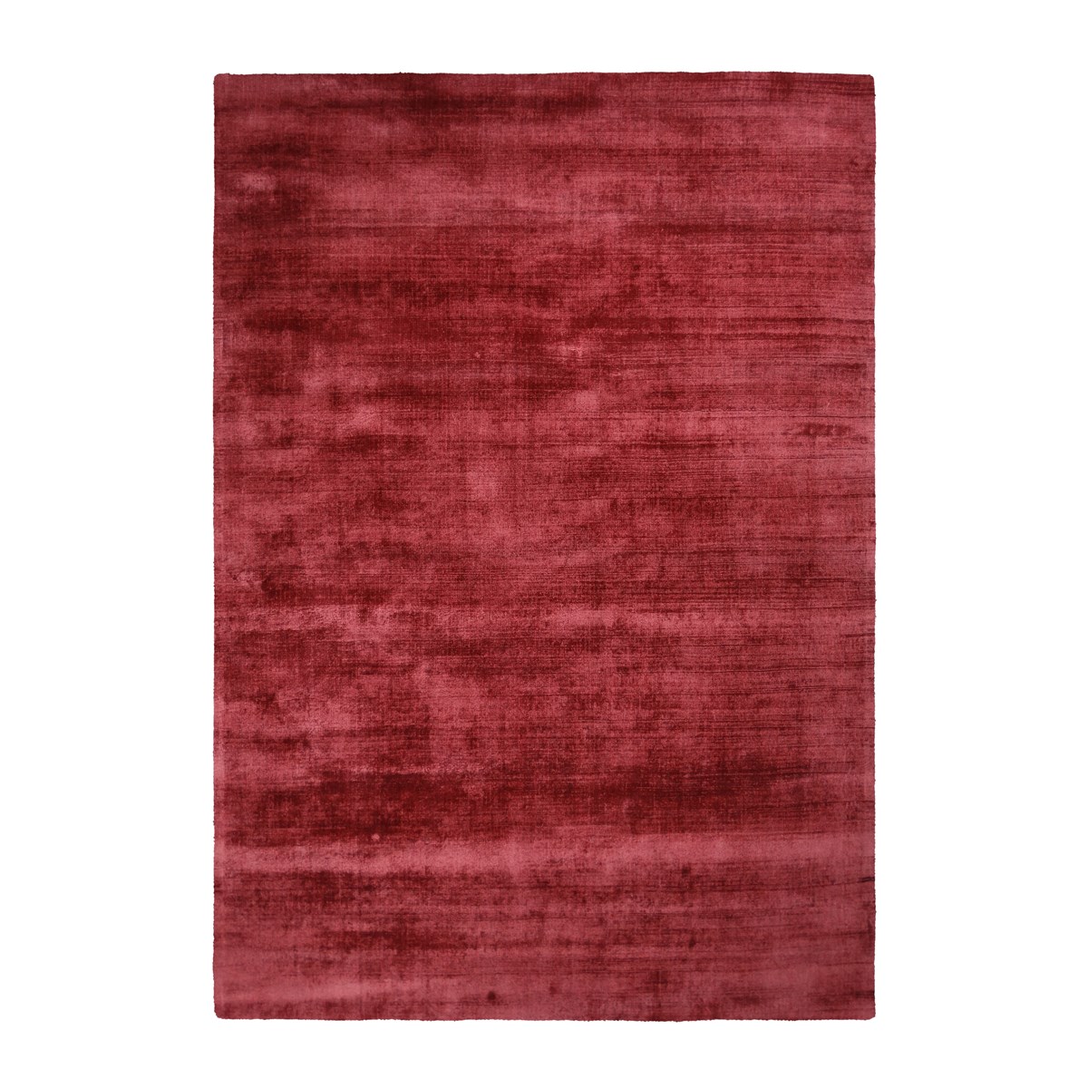 Tapis moderne en Viscose Rose rouge 160x230 cm