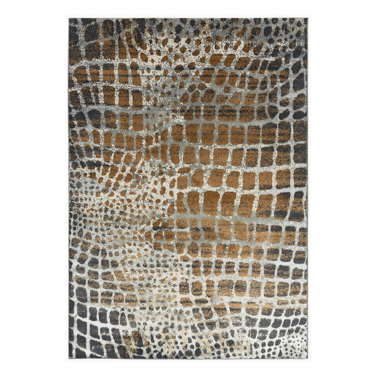 Tapis tissé plat en Polyester Marron 80x150 cm Tapis tissé plat en Polyester Marron 80x150 cm