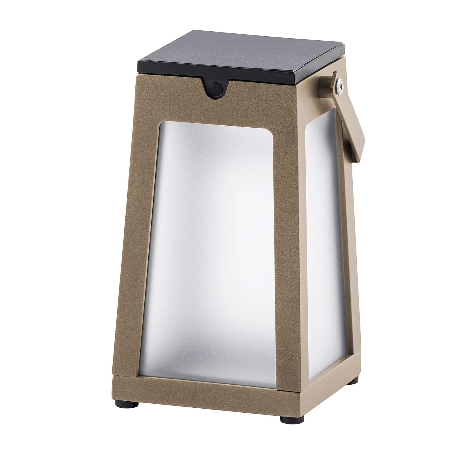 Lanterne en métal beige Lanterne en métal beige
