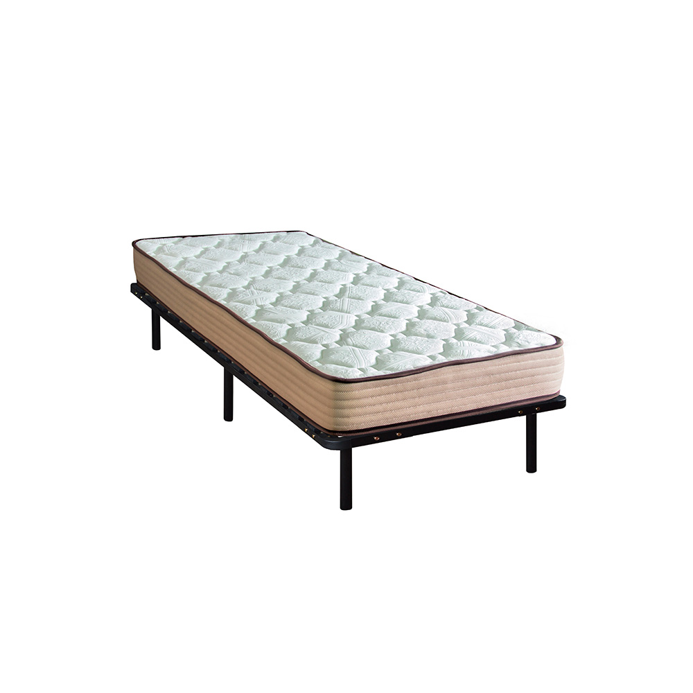 Ensemble Hésiode 90x190 Matelas + Sommier Métal Ensemble Hésiode 90x190 Matelas + Sommier Métal