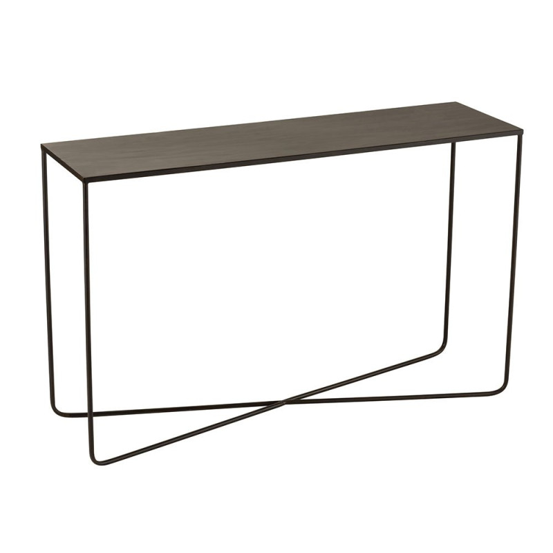Console design en métal noir Console design en métal noir