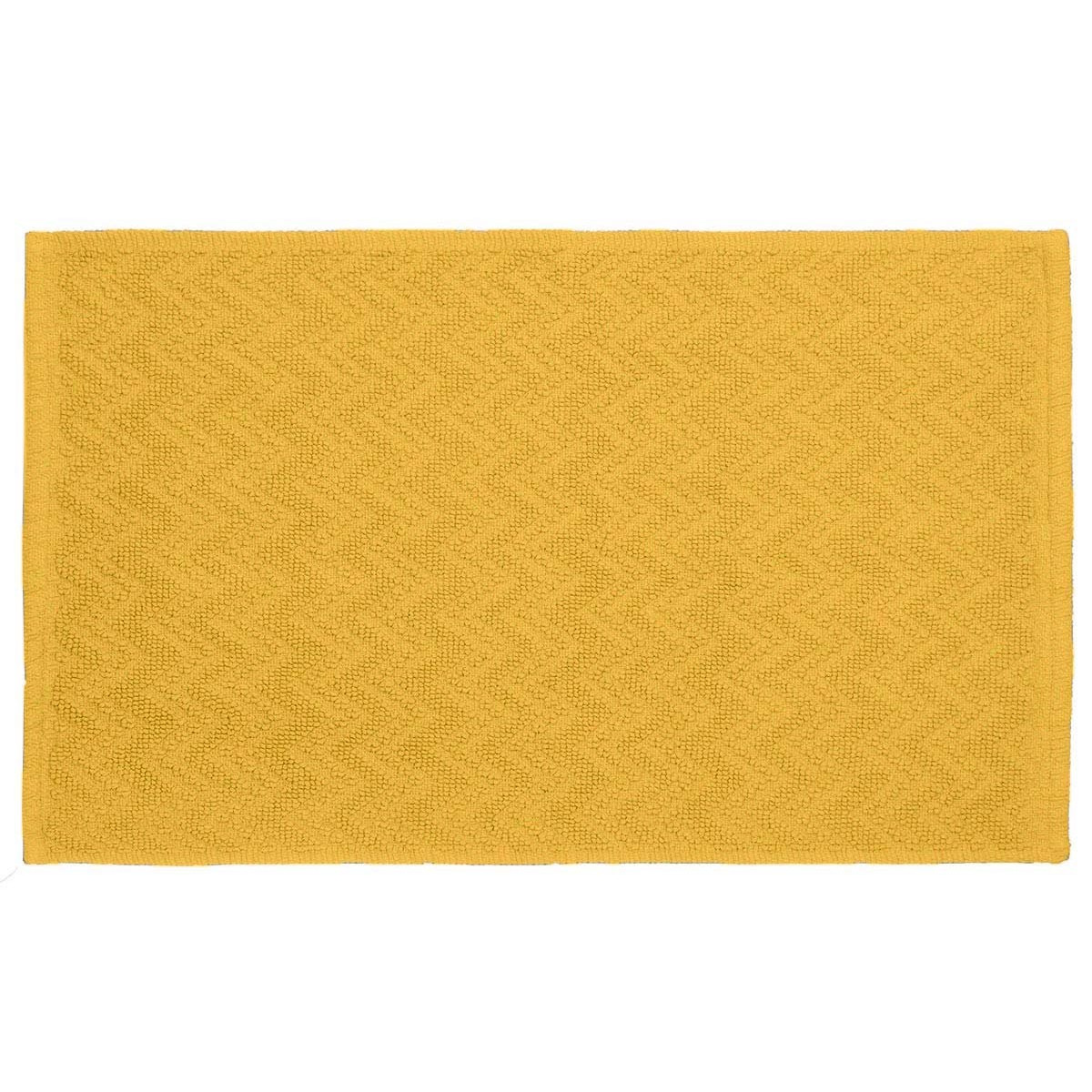 Tapis de bain jacquard en coton Miel 60x100 cm Tapis de bain jacquard en coton Miel 60x100 cm