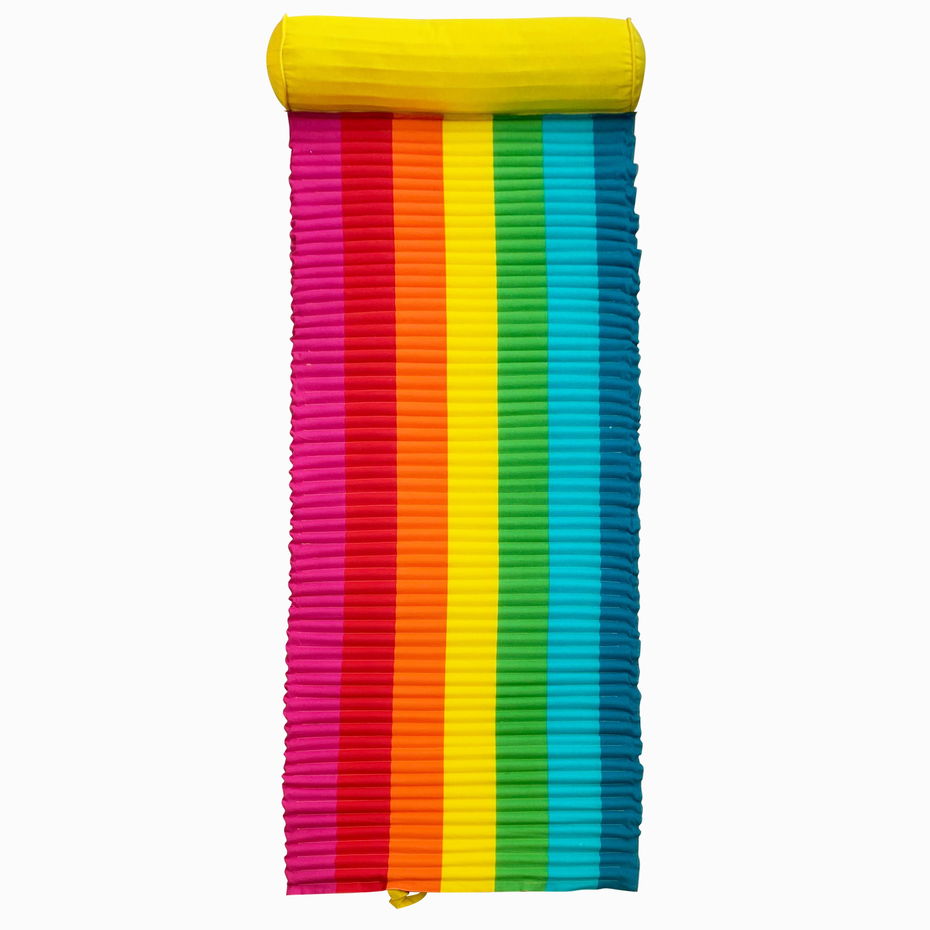 Matelas de plage pour bain de soleil Rainbow multicolore 60 x 180 Matelas de plage pour bain de soleil Rainbow multicolore 60 x 180