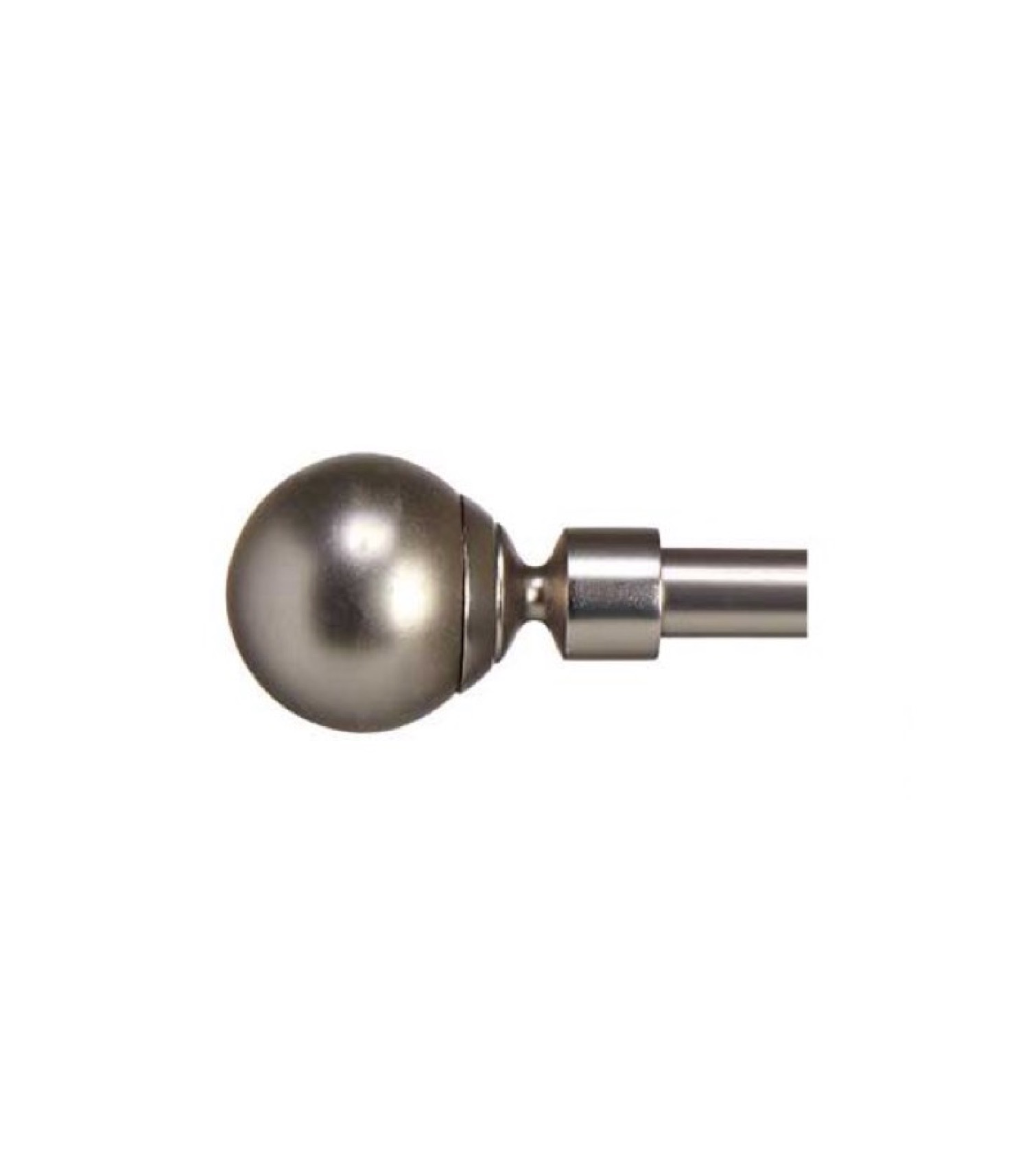 Tringle à rideaux extensible métal chromé boule 170 à 320cm Tringle à rideaux extensible métal chromé boule 170 à 320cm