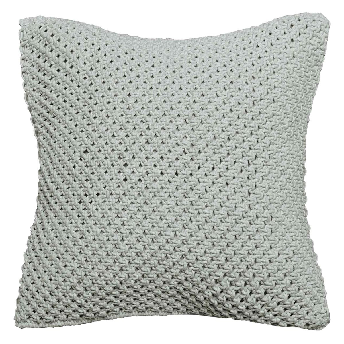 Coussin en macramé Gris 45x45 cm Coussin en macramé Gris 45x45 cm