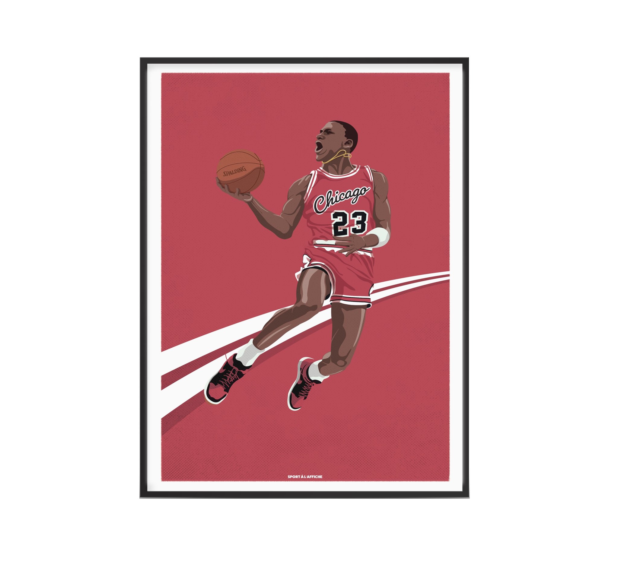 Affiche Basket - Michael His Airness 30 x 40 cm Affiche Basket - Michael His Airness 30 x 40 cm