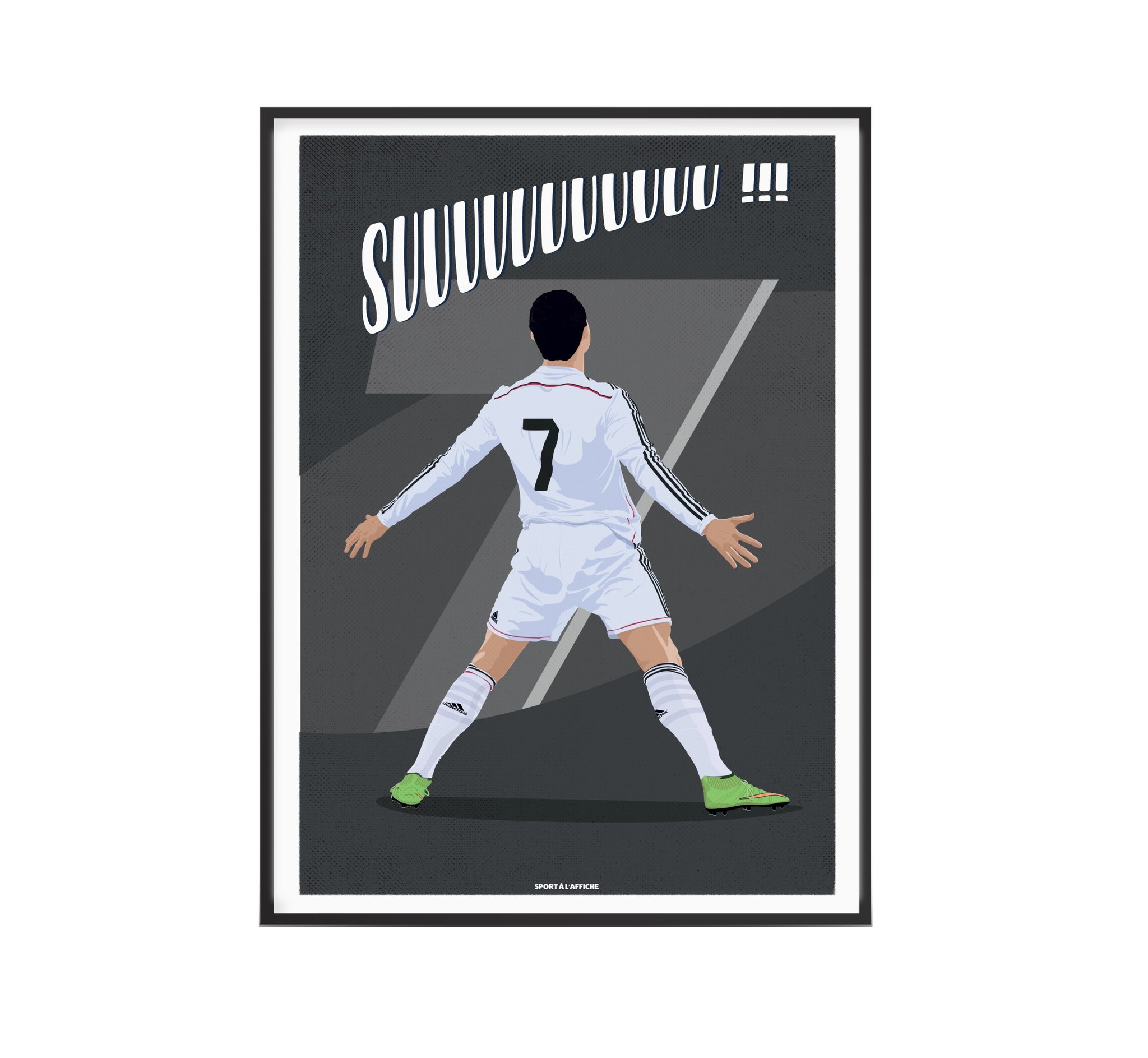 Affiche Football - CR7 Suuuu - 40 x 60 cm