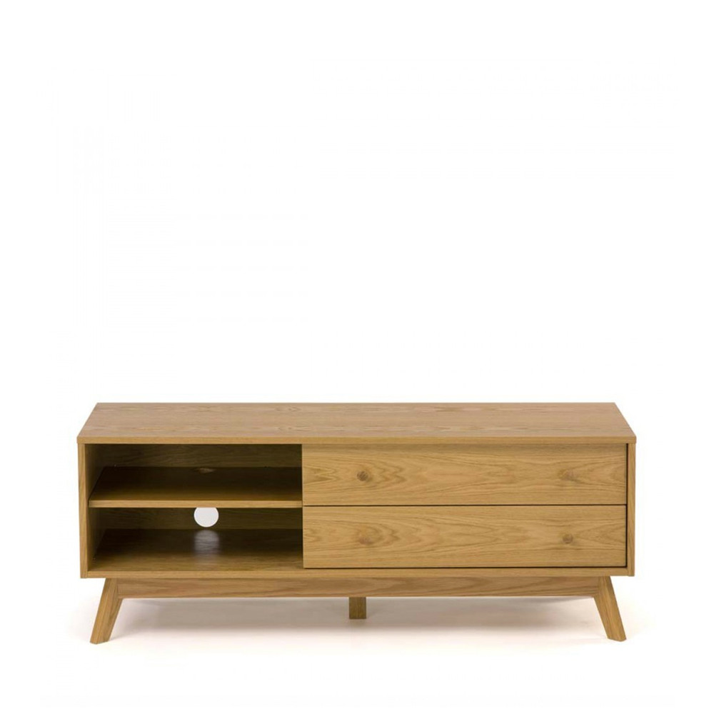 Meuble TV design bois – Bois clair