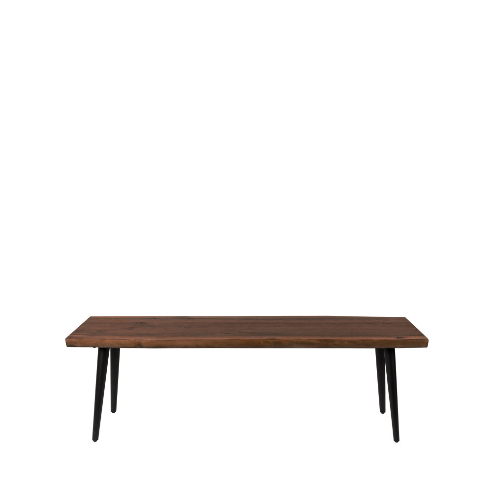 Banc design en noyer 140cm Banc design en noyer 140cm