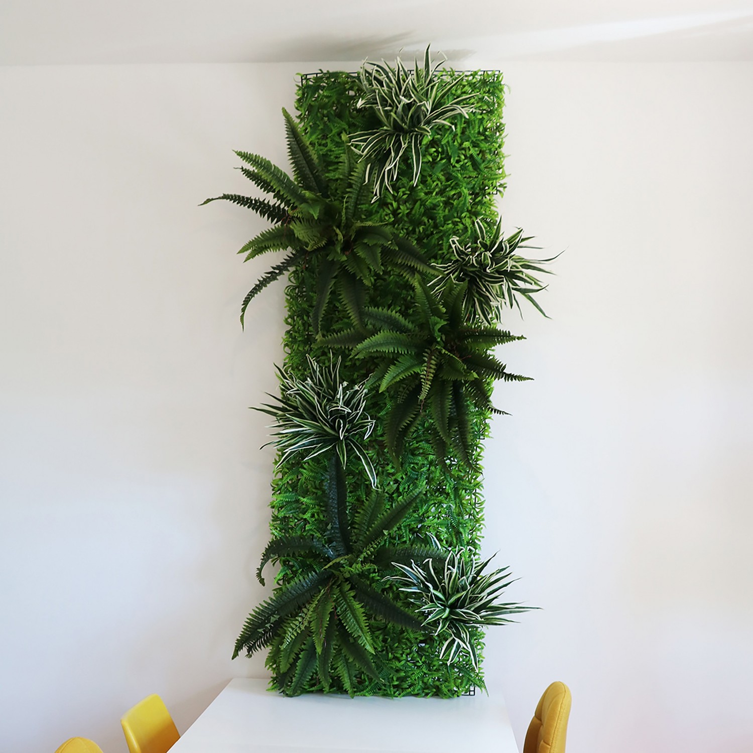 Mur végétal artificiel 200cm - Kit 12 pièces