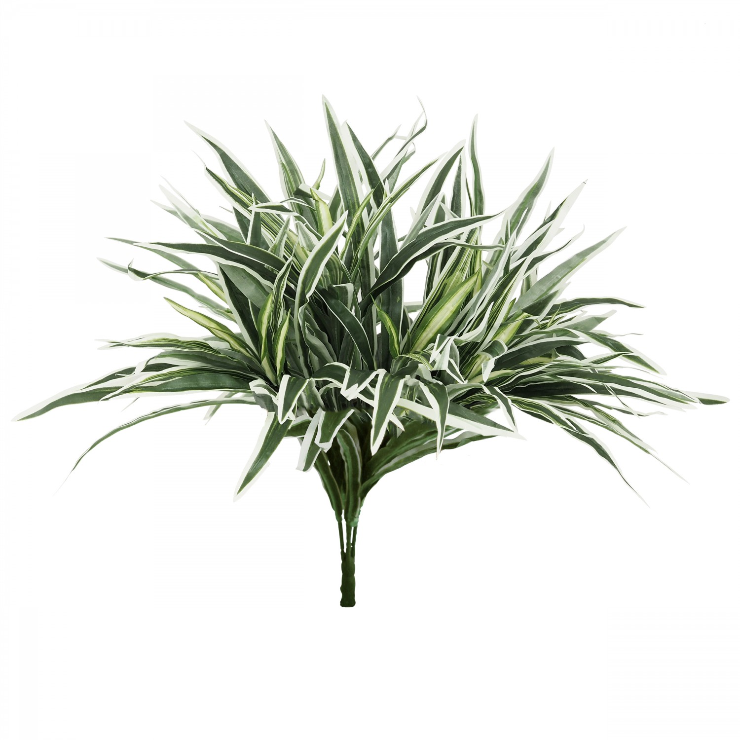 Bouquet de Chlorophytum Artificiel Panaché, H.42cm, Vert Bouquet de Chlorophytum Artificiel Panaché, H.42cm, Vert