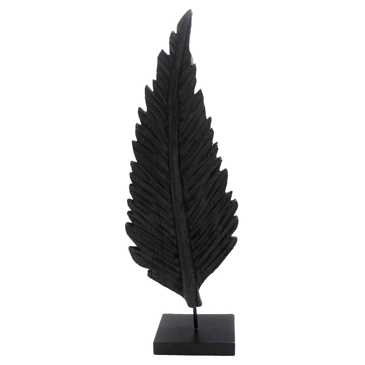 Feuille décorative Noir 25x10x69 cm Feuille décorative Noir 25x10x69 cm