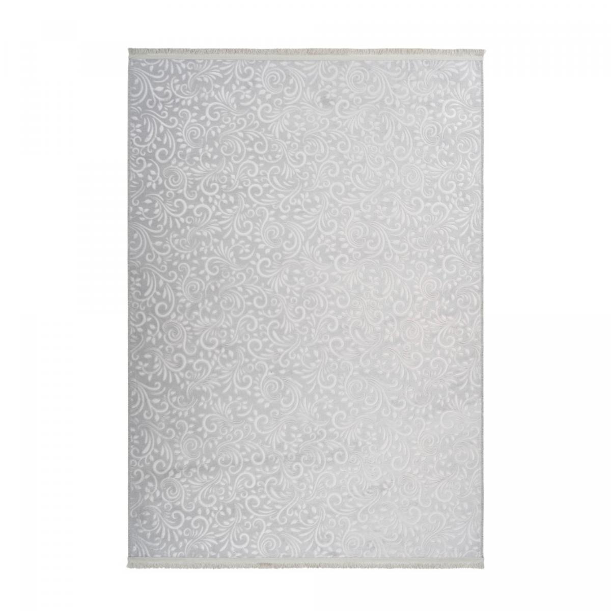 Tapis salon argent 200x280 Tapis salon argent 200x280