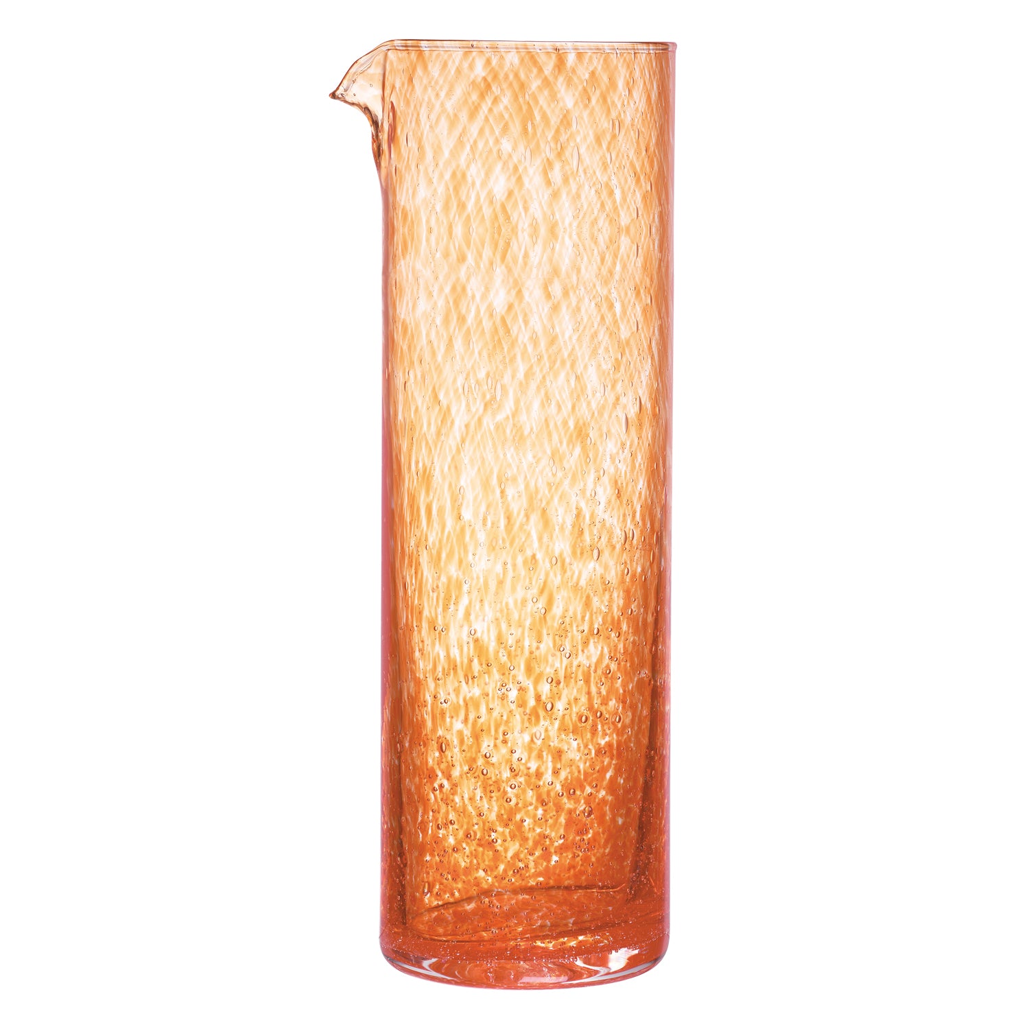 Broc en verre orange Broc en verre orange