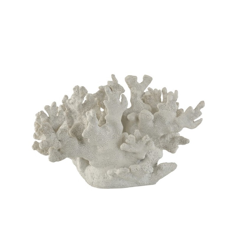 Corail résine blanc H20cm Corail résine blanc H20cm