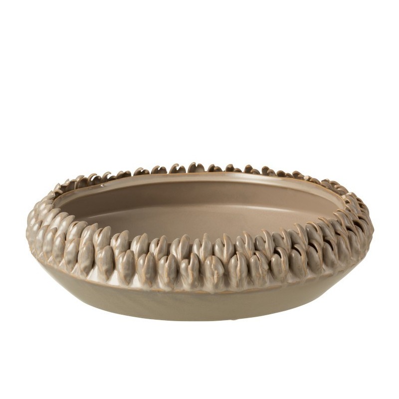 Plat céramique gris D36,5cm Plat céramique gris D36,5cm
