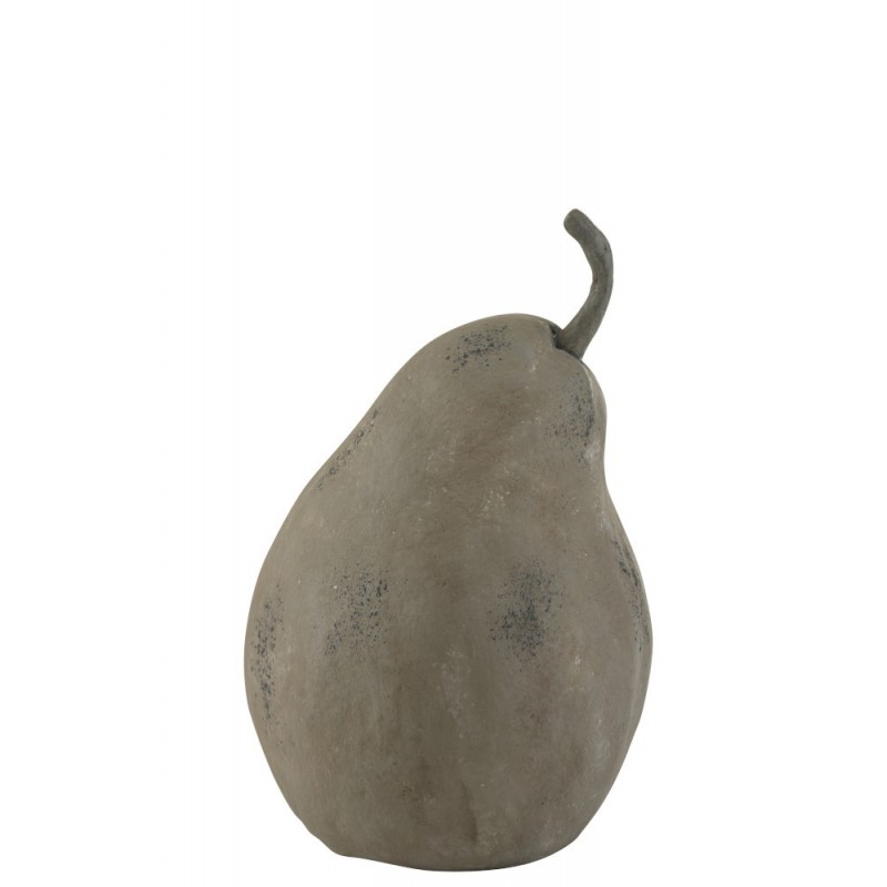 Poire magnésie gris H52cm Poire magnésie gris H52cm