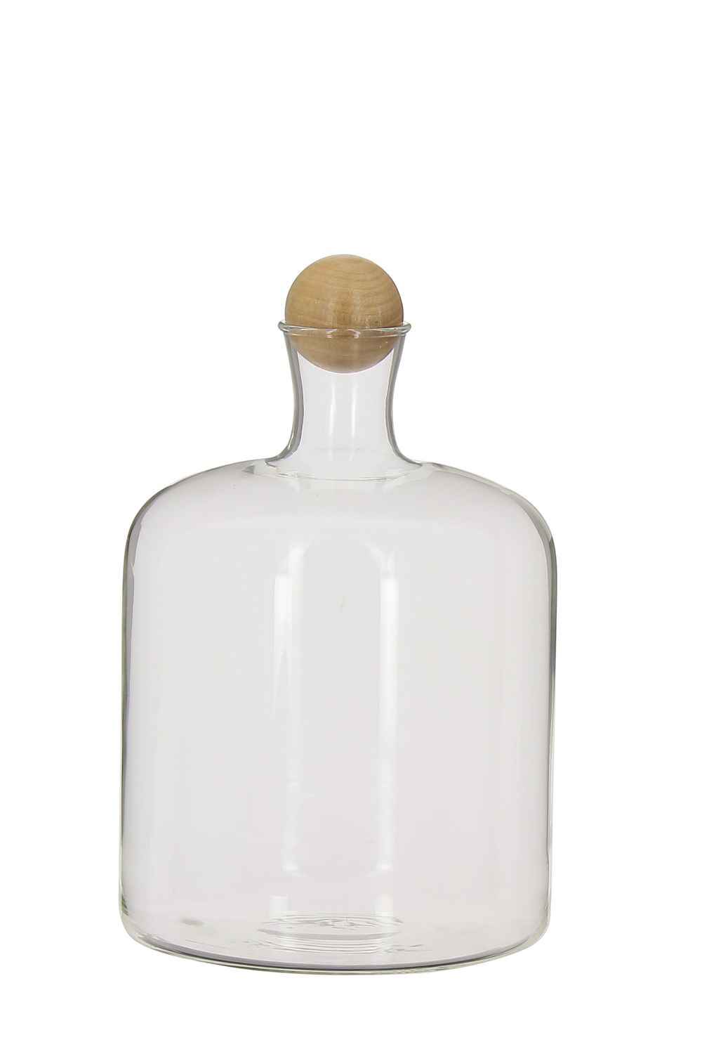 Bouteille avec bouchon rond en verre Bouteille avec bouchon rond en verre