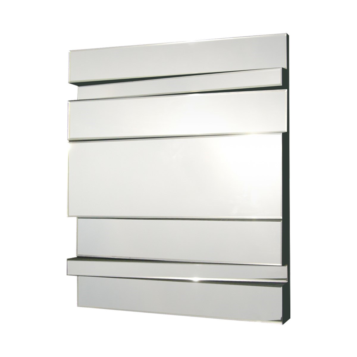 Miroir bandes carrées en Verre Transparent Miroir bandes carrées en Verre Transparent