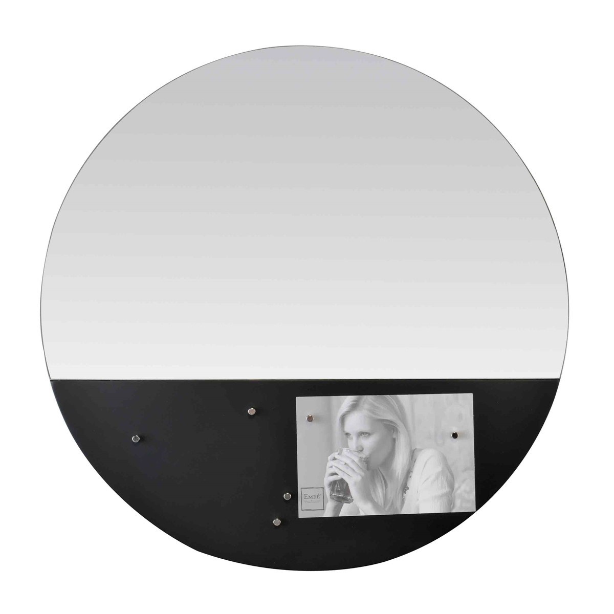 Miroir board magnétique en Verre Noir Miroir board magnétique en Verre Noir