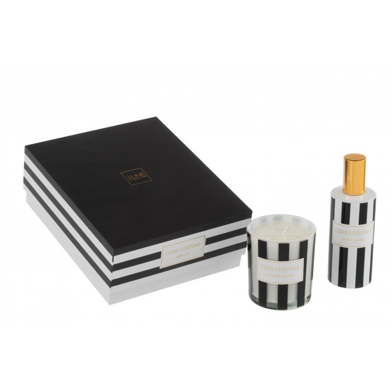 Boîte huile parfumée + bougie Boîte huile parfumée + bougie