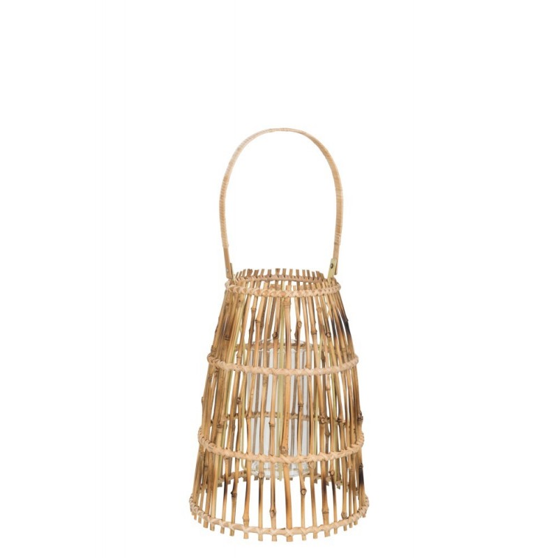 Photophore bambou naturel H37,5cm Photophore bambou naturel H37,5cm
