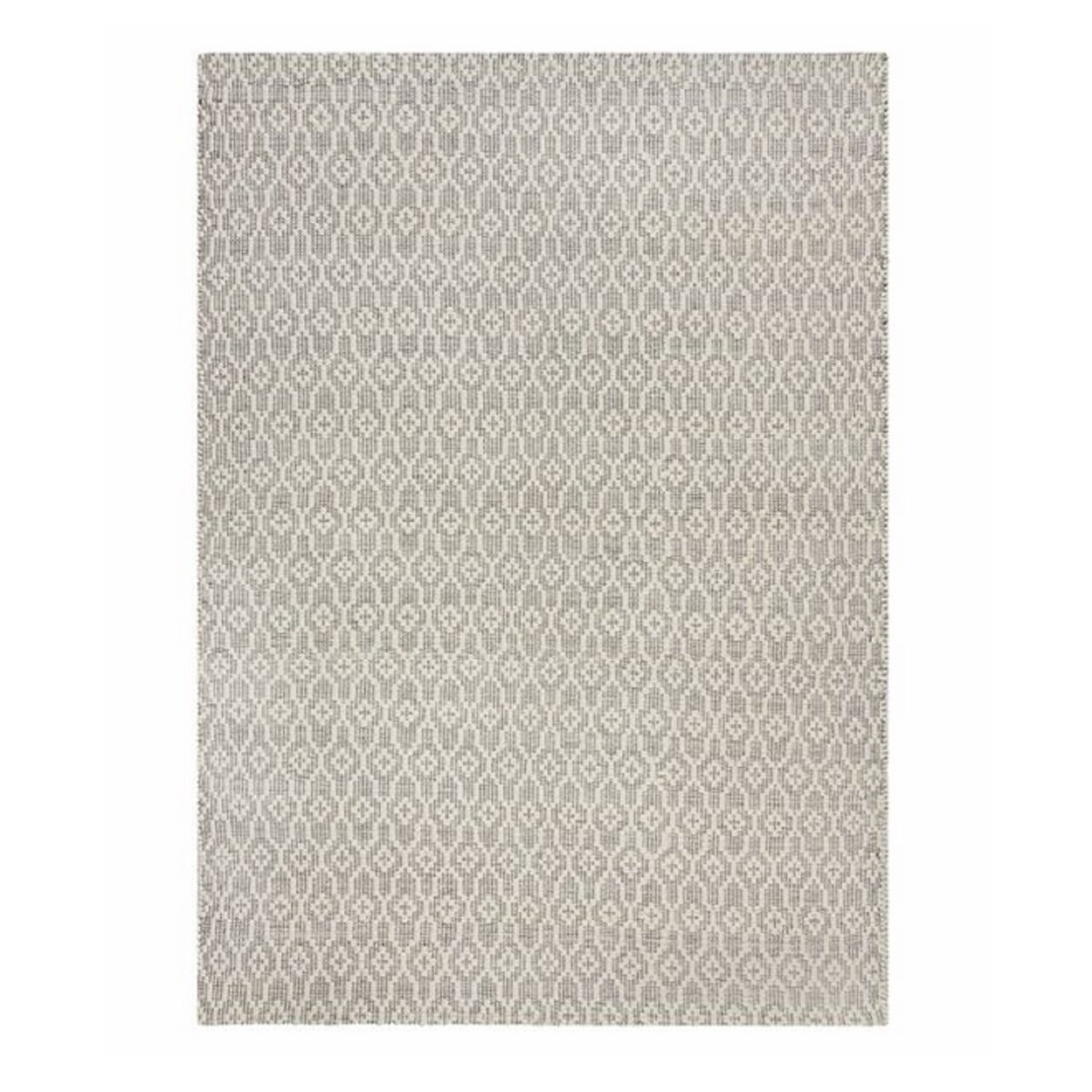 Tapis en laine en Laine Beige gris 80x150 cm Tapis en laine en Laine Beige gris 80x150 cm