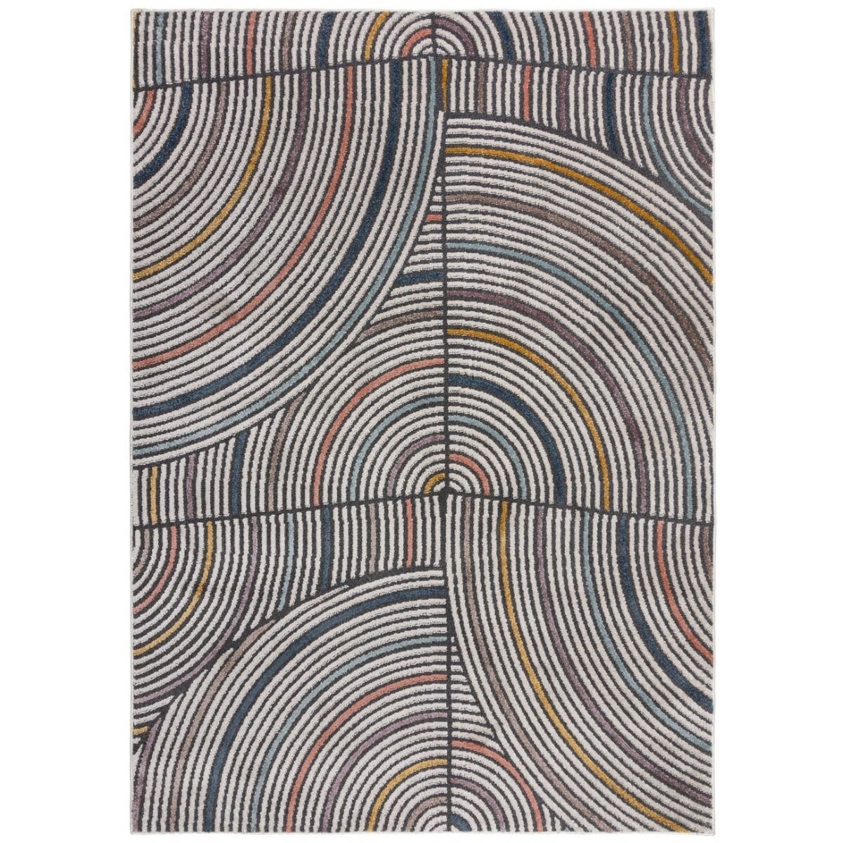 Tapis de salon en Polypropylène Multicolore 120x170 cm Tapis de salon en Polypropylène Multicolore 120x170 cm