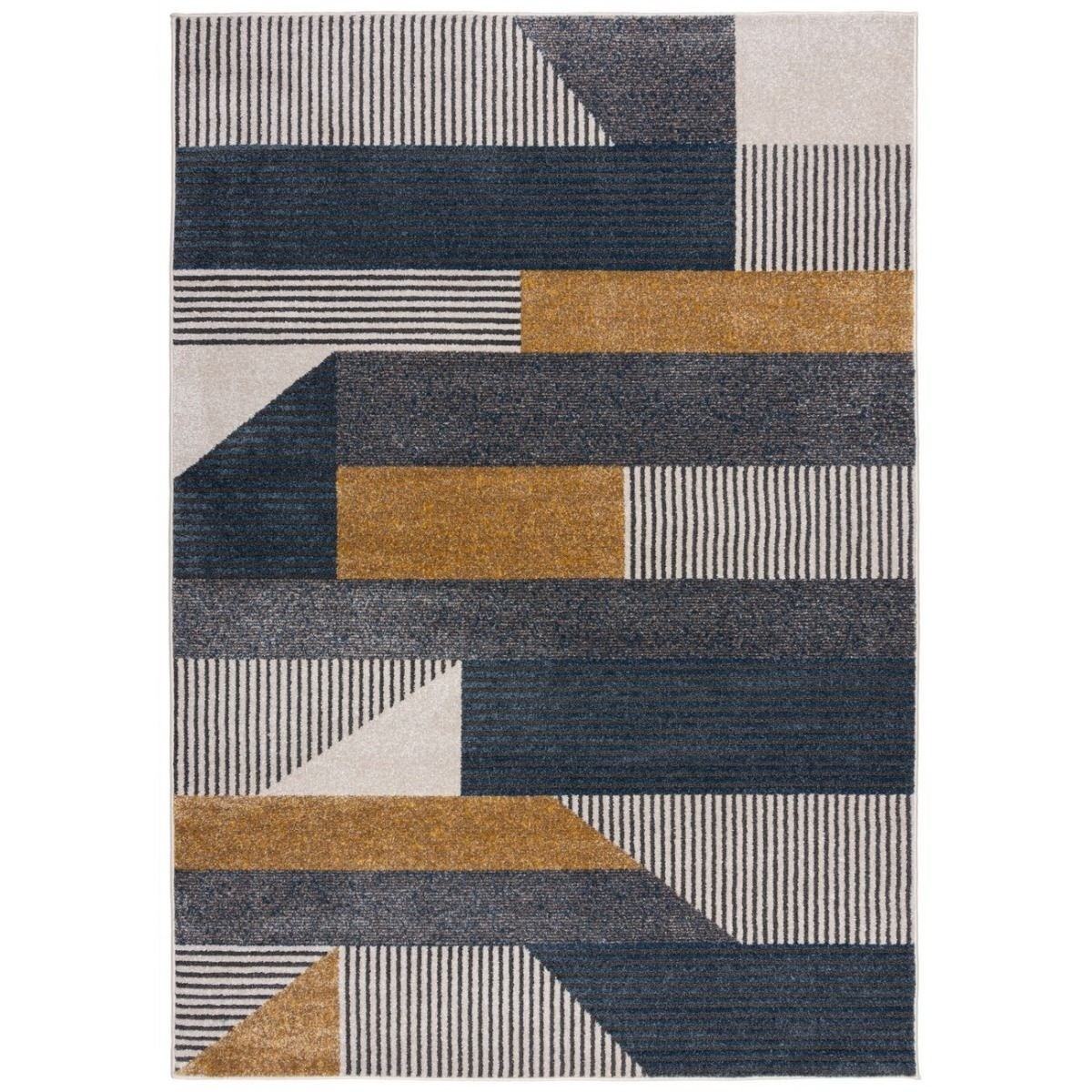 Tapis de salon en Polypropylène Jaune or 120x170 cm Tapis de salon en Polypropylène Jaune or 120x170 cm