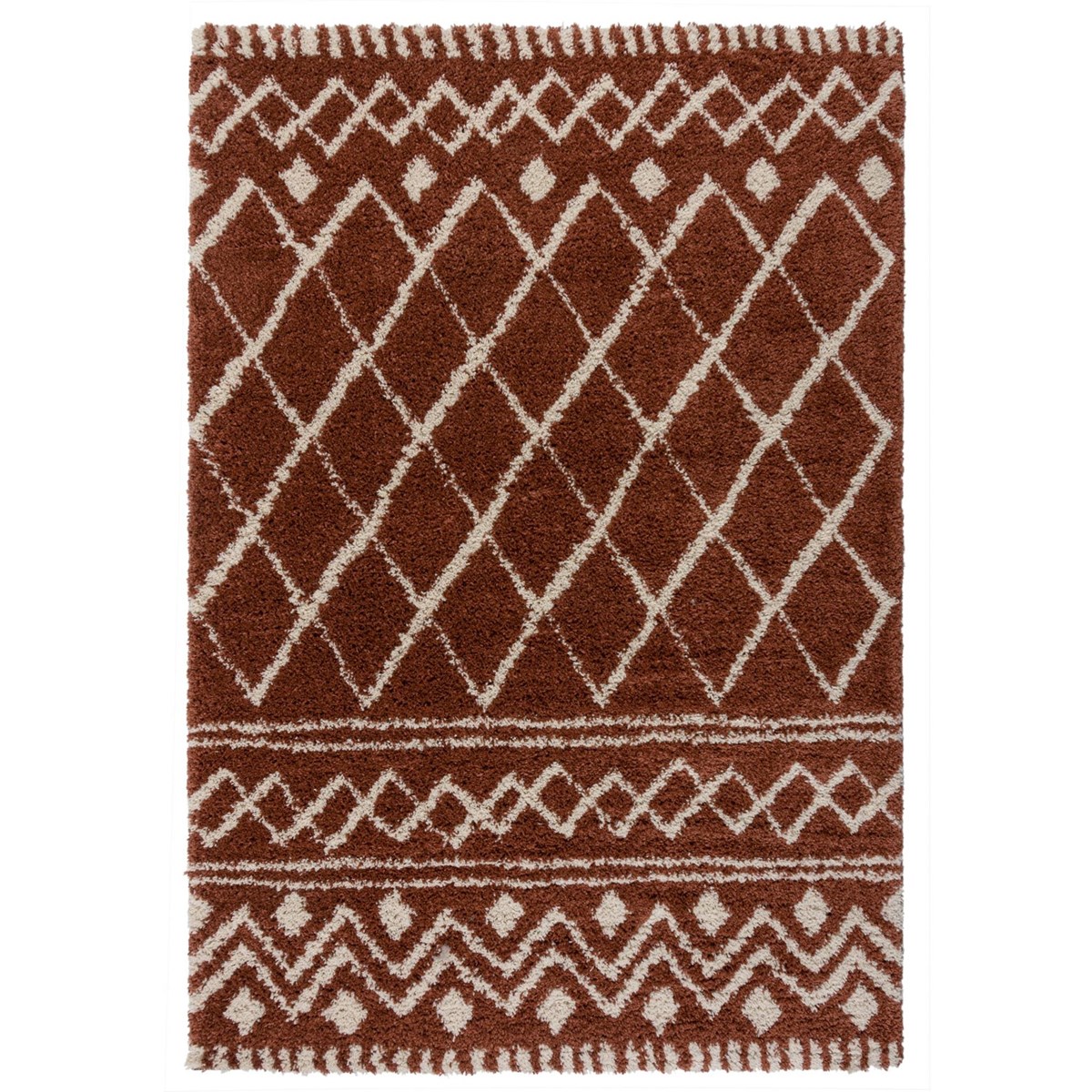 Tapis de salon en Polypropylène Orange corail 200x290 cm Tapis de salon en Polypropylène Orange corail 200x290 cm